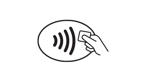 Contactless reader icon